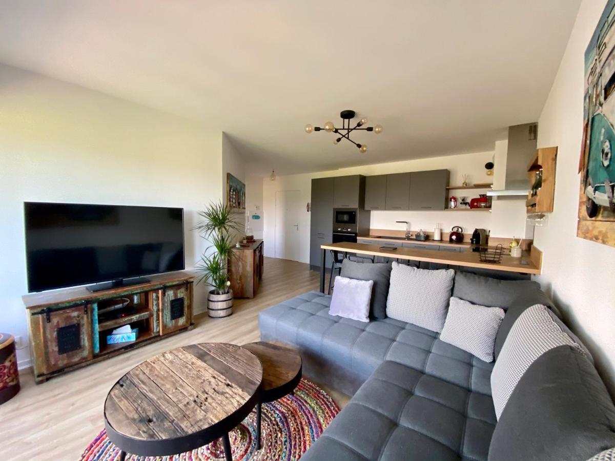 أُنْداي T4 Avec Terrasse Ideal En Famille Ou Entre Amis المظهر الخارجي الصورة