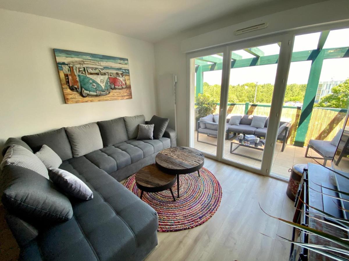 أُنْداي T4 Avec Terrasse Ideal En Famille Ou Entre Amis المظهر الخارجي الصورة